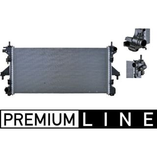 Radiatorius, variklio aušinimas MAHLE CR 886 000P