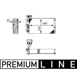 Garintuvas, oro kondicionierius MAHLE AE 61 000P