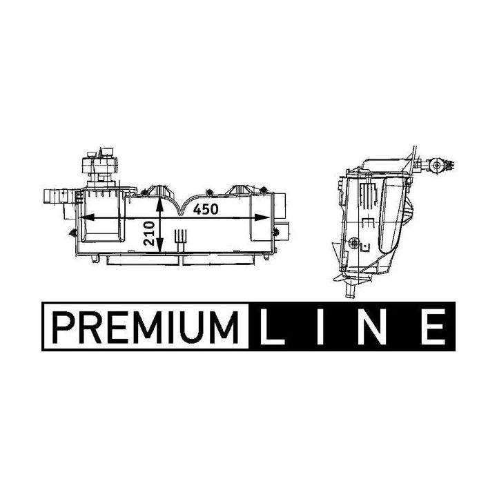 Garintuvas, oro kondicionierius MAHLE AE 62 000P