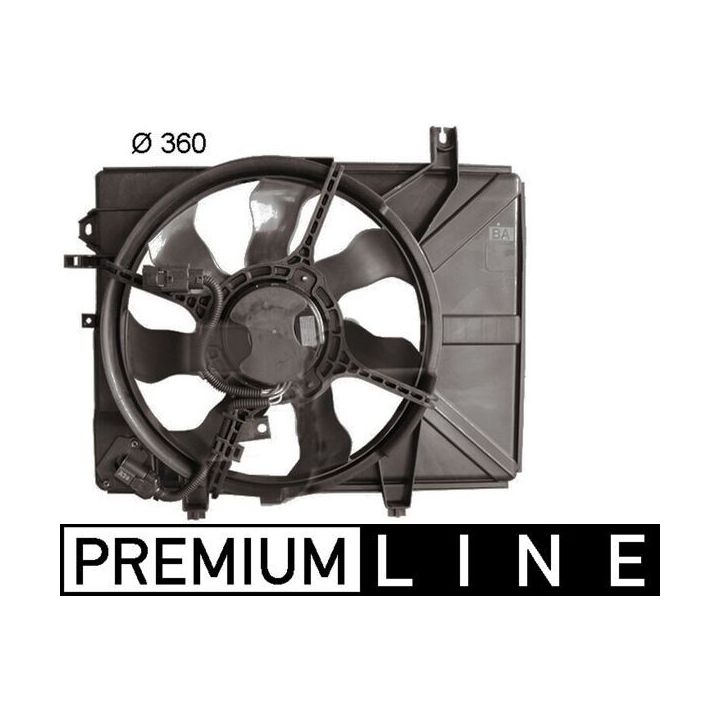 Ventiliatorius, radiatoriaus MAHLE CFF 225 000P