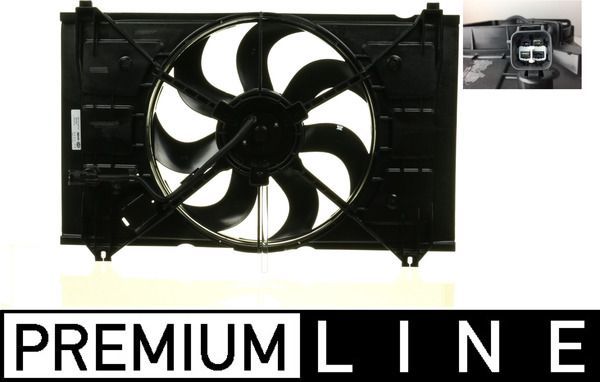 Ventiliatorius, radiatoriaus MAHLE CFF 252 000P