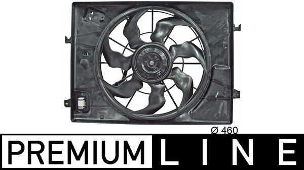 Ventiliatorius, radiatoriaus MAHLE CFF 255 000P