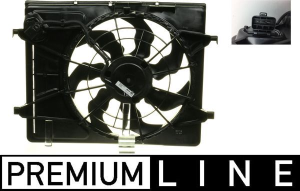 Ventiliatorius, radiatoriaus MAHLE CFF 266 000P