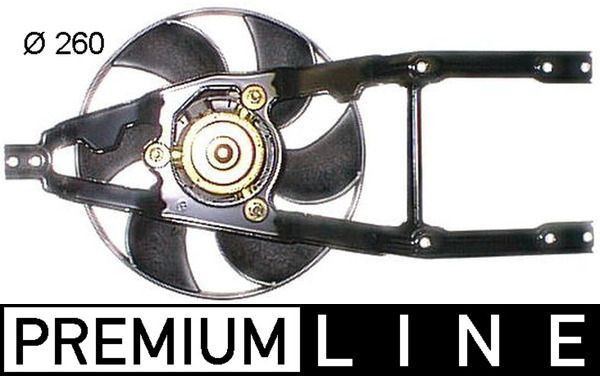 Ventiliatorius, radiatoriaus MAHLE CFF 298 000P