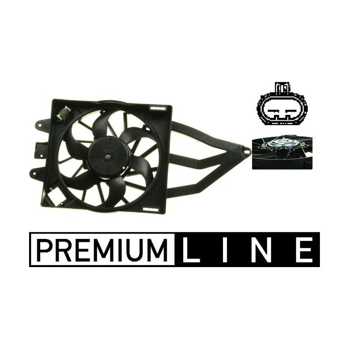 Ventiliatorius, radiatoriaus MAHLE CFF 315 000P