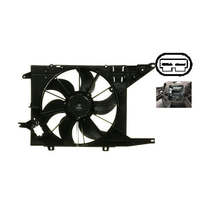 Ventiliatorius, radiatoriaus MAHLE CFF 327 000S