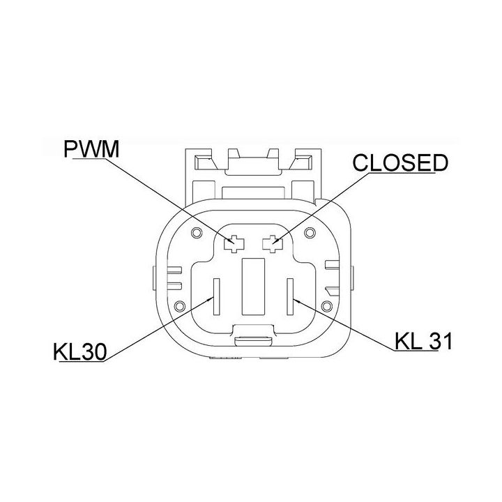 Ventiliatorius, radiatoriaus MAHLE CFF 403 000P