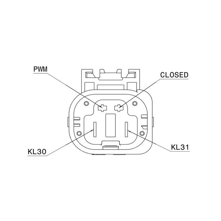 Ventiliatorius, radiatoriaus MAHLE CFF 405 000P