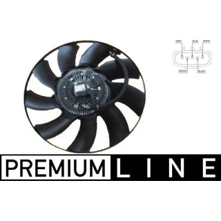 Ventiliatorius, radiatoriaus MAHLE CFF 475 000P