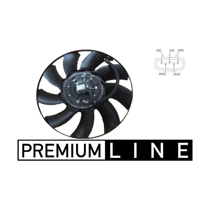 Ventiliatorius, radiatoriaus MAHLE CFF 475 000P