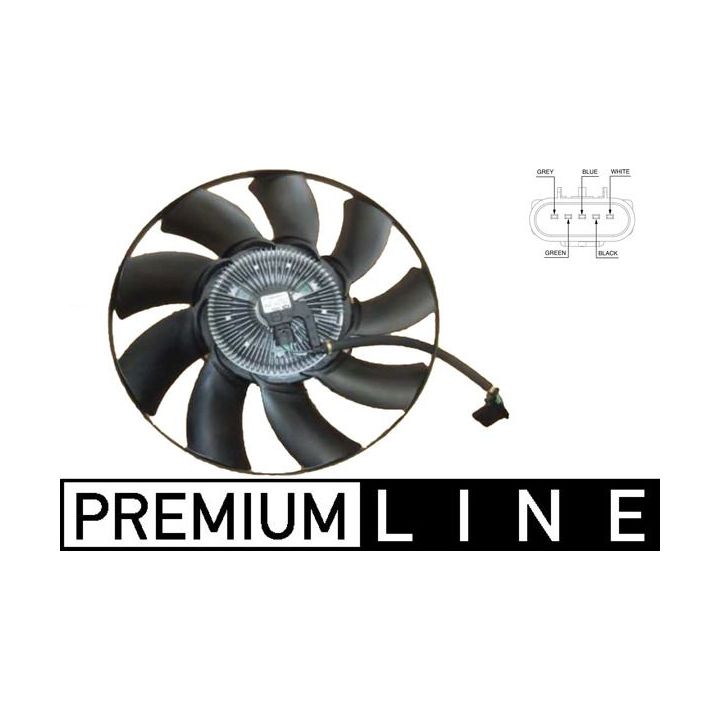 Ventiliatorius, radiatoriaus MAHLE CFF 476 000P