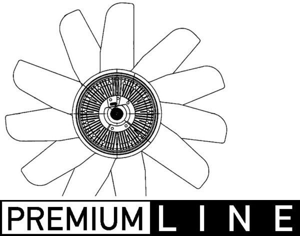 Ventiliatorius, radiatoriaus MAHLE CFF 494 000P