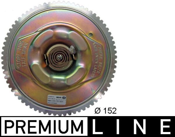 Sankaba, radiatoriaus ventiliatorius MAHLE CFC 124 000P