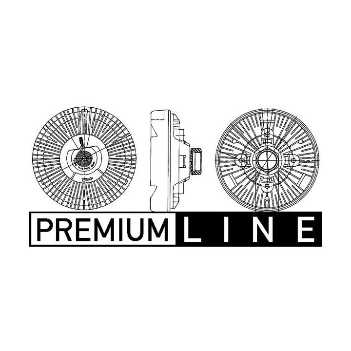 Sankaba, radiatoriaus ventiliatorius MAHLE CFC 202 000P