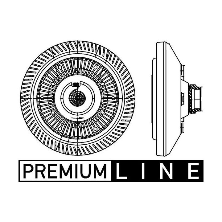 Sankaba, radiatoriaus ventiliatorius MAHLE CFC 212 000P