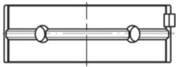 Pagrindiniai guoliai, alkūninis velenas MAHLE 081 HL 21839 000