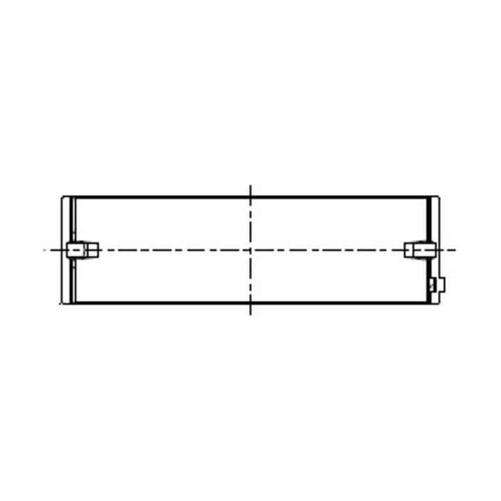 Pagrindiniai guoliai, alkūninis velenas MAHLE 081 HL 21839 000