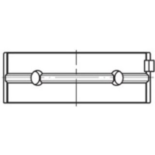 Pagrindiniai guoliai, alkūninis velenas MAHLE 081 HL 21839 025