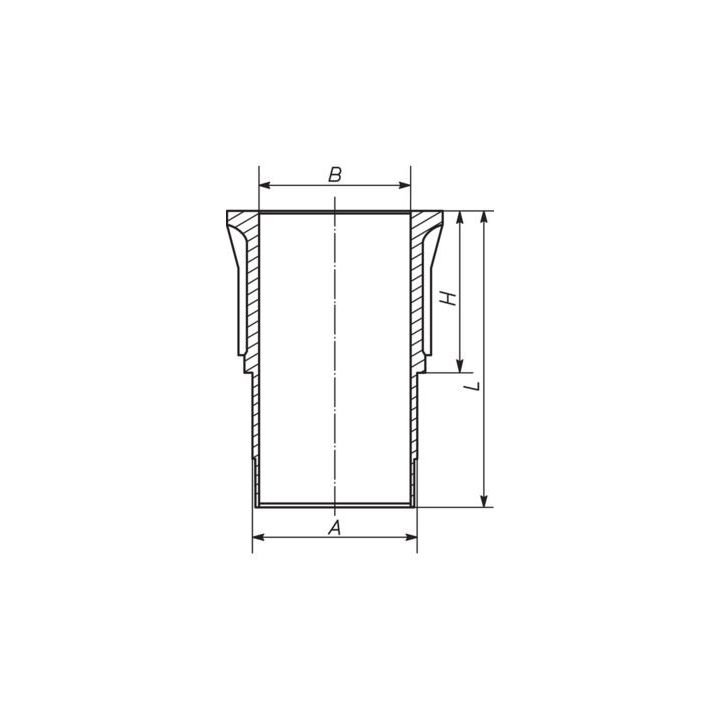Cilindro įvorė MAHLE 279 WN 01 00