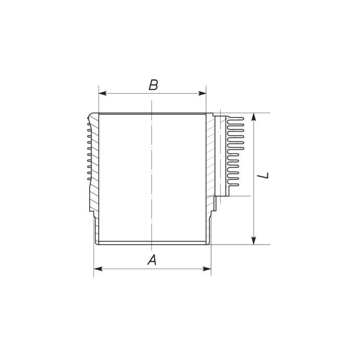Cilindro įvorė MAHLE 503 WR 20 00
