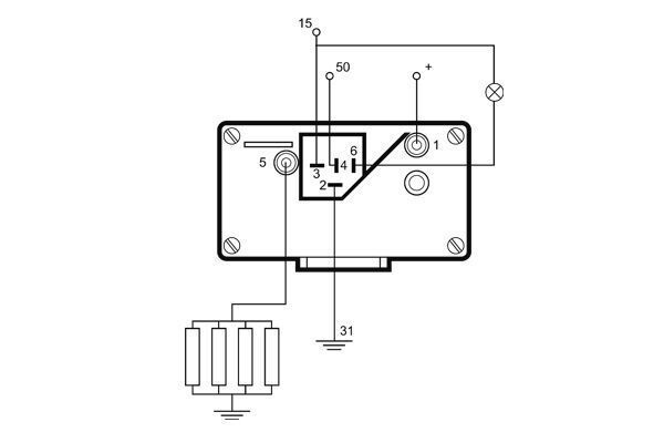 Valdymo blokas, kaitinimo žvakių sistema MAHLE MHG 28