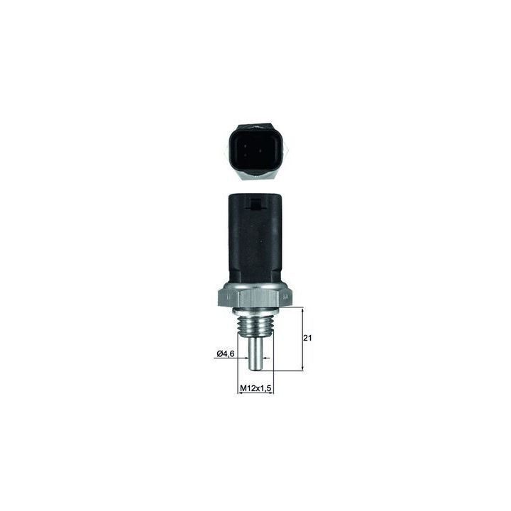 Siuntimo blokas, aušinimo skysčio temperatūra MAHLE TSE 11