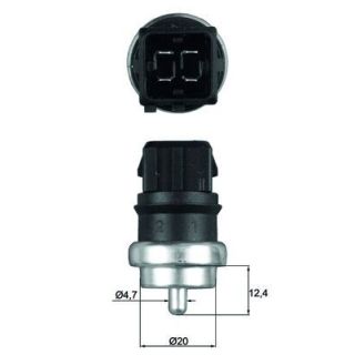 Siuntimo blokas, aušinimo skysčio temperatūra MAHLE TSE 14