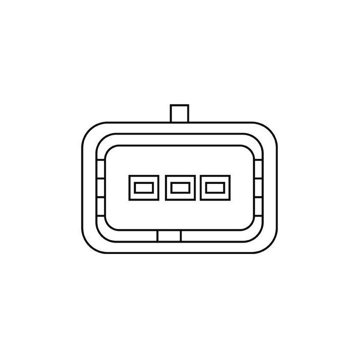 Jutiklis, alkūninio veleno impulsas MAHLE MSC 1