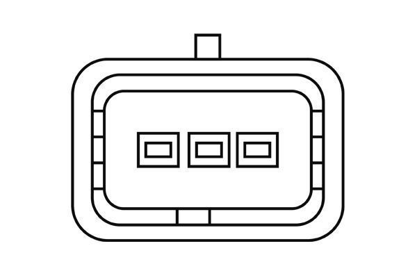 Jutiklis, alkūninio veleno impulsas MAHLE MSC 1