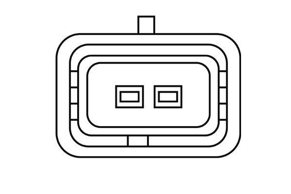 Jutiklis, alkūninio veleno impulsas MAHLE MSC 2