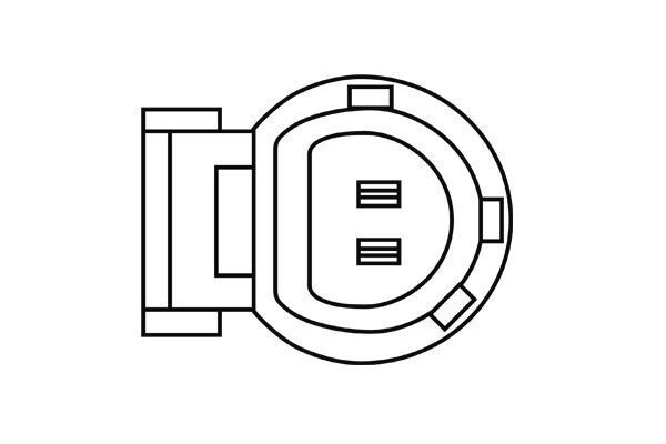 Jutiklis, alkūninio veleno impulsas MAHLE MSC 3