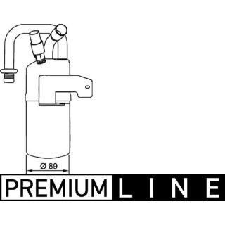 Džiovintuvas, oro kondicionierius MAHLE AD 274 000P