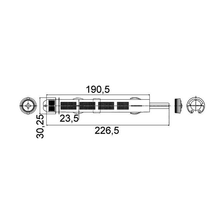 Džiovintuvas, oro kondicionierius MAHLE AD 289 000P