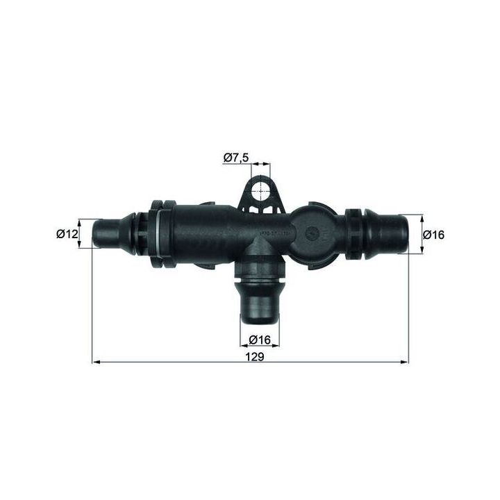 Termostatas, alyvos aušintuvas MAHLE TO 4 82