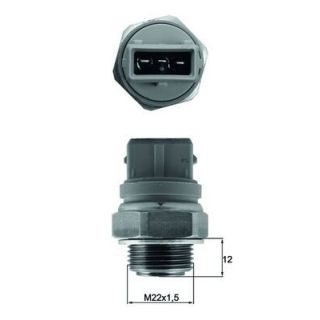 Temperatūros jungiklis, radiatoriaus ventiliatorius MAHLE TSW 68