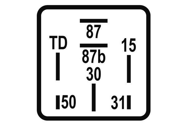 Relė, degalų siurblys MAHLE MR 113