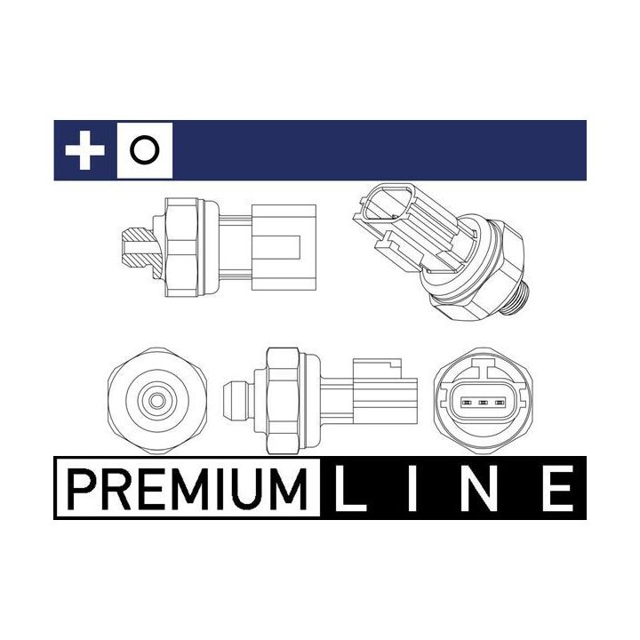 Slėgio jungiklis, oro kondicionavimas MAHLE ASE 11 000P