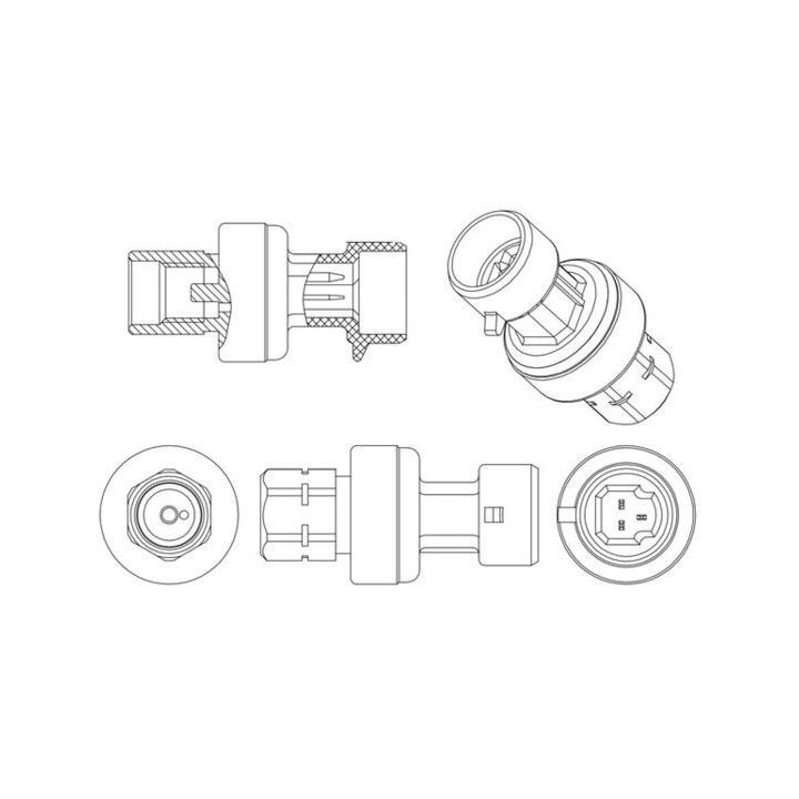 Slėgio jungiklis, oro kondicionavimas MAHLE ASE 4 000P