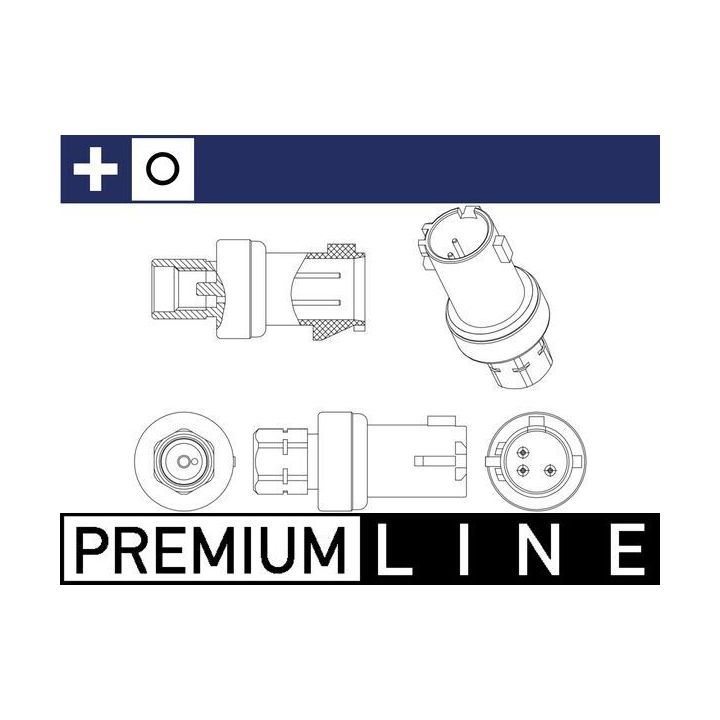 Slėgio jungiklis, oro kondicionavimas MAHLE ASE 6 000P