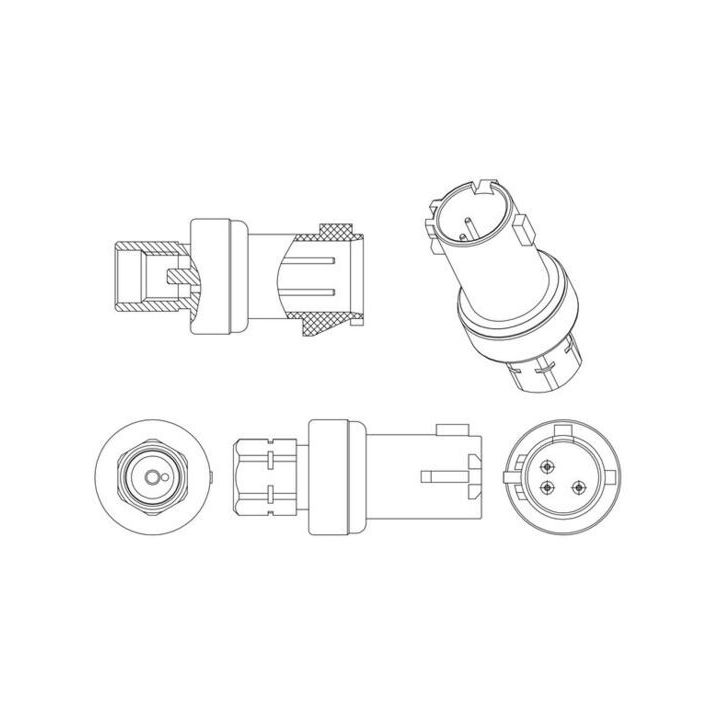 Slėgio jungiklis, oro kondicionavimas MAHLE ASE 6 000P