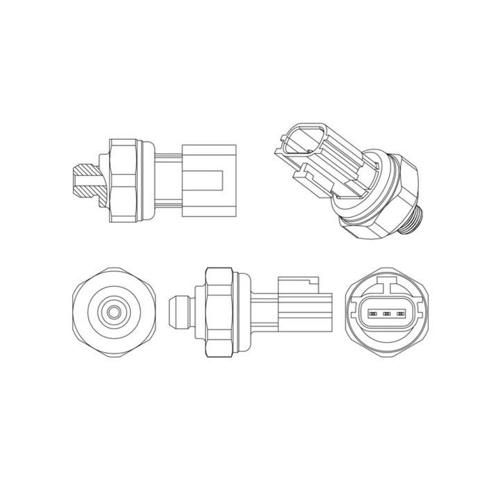 Slėgio jungiklis, oro kondicionavimas MAHLE ASE 8 000P