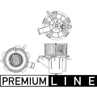 Vidaus pūtiklis MAHLE AB 132 000P