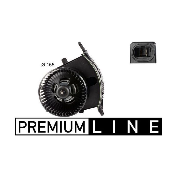 Vidaus pūtiklis MAHLE AB 167 000P