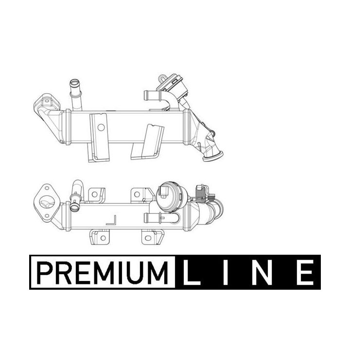 Aušintuvas, išmetamųjų dujų recirkuliacija MAHLE CE 19 000P