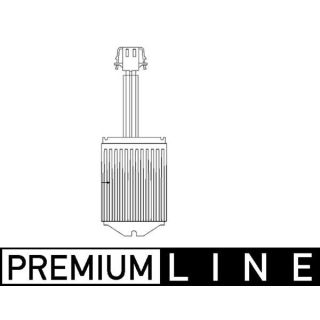 Reguliatorius, keleivio pusės ventiliatorius MAHLE ABR 38 000P