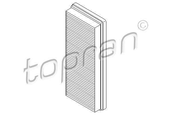 Oro filtras TOPRAN 407 918