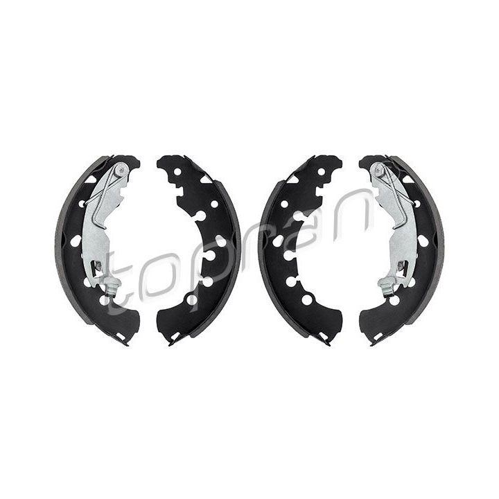 Stabdžių trinkelių komplektas TOPRAN 207 970