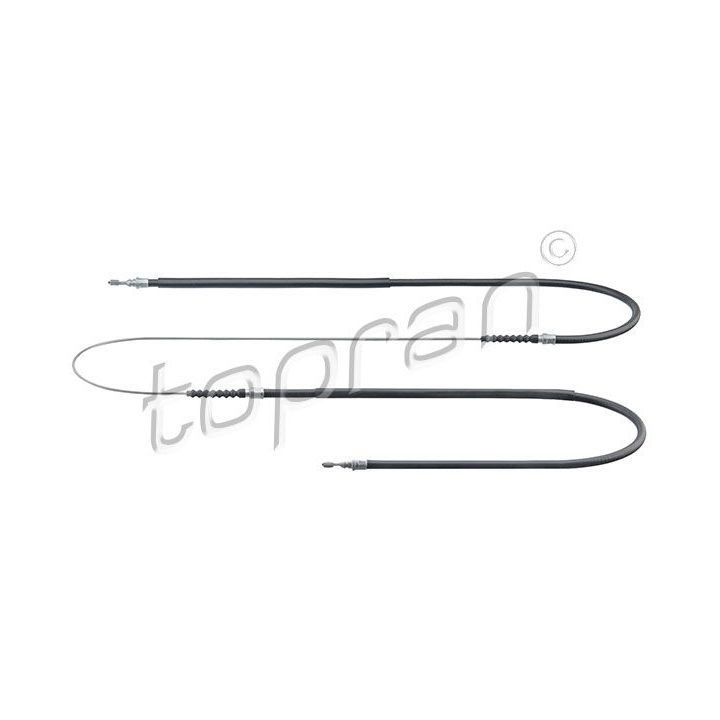 Trosas, stovėjimo stabdys TOPRAN 721 663