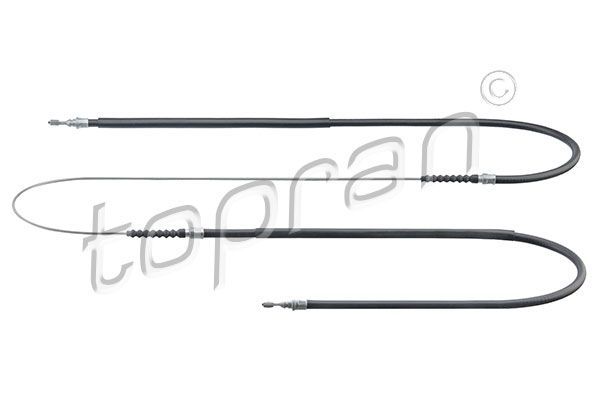 Trosas, stovėjimo stabdys TOPRAN 721 663