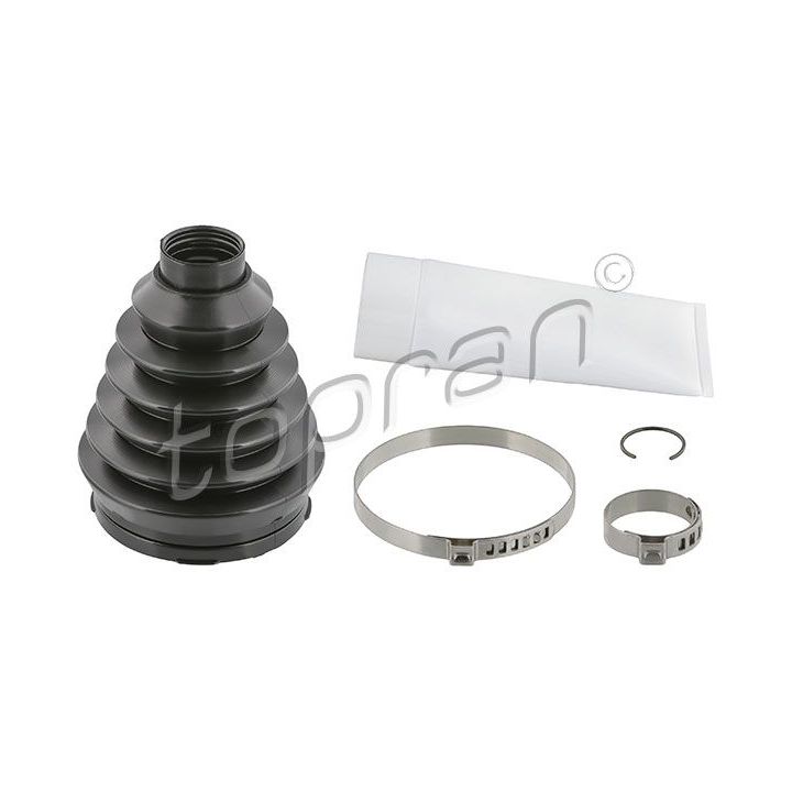 Gofruotoji membrana, kardaninis velenas TOPRAN 700 719